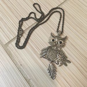 Owl necklace