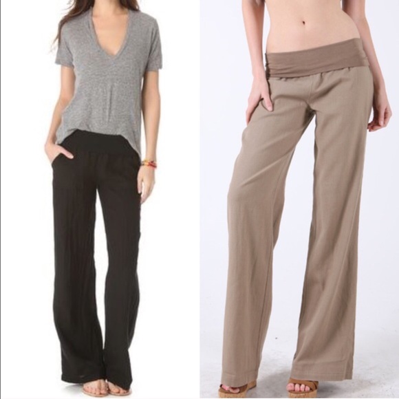 The CHENG fold over pant - WHITE - Picture 2 of 4