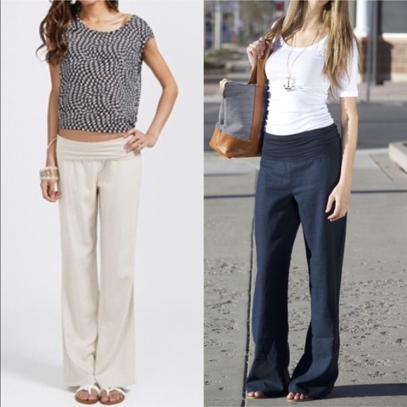 The CHENG fold over pant - WHITE - Picture 4 of 4