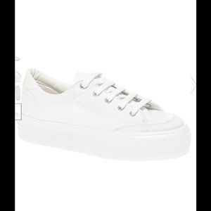 ASOS White DINO Flatform Sneakers