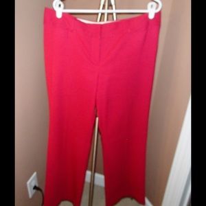 Ann Taylor Loft Cranberry Ladies Trousers