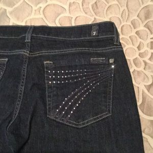 Seven Jeans. Dojo.  Size 29.   Bootleg bottoms.