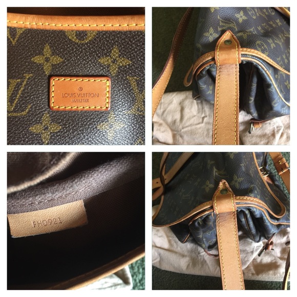 (SOLD) Louis Vuitton Saumur 35 cross body bag - Picture 3 of 4