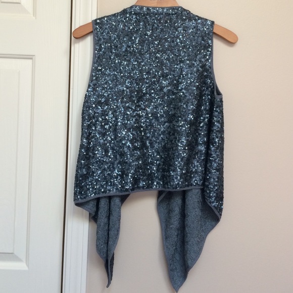 Joie mini-sequins open vest - Picture 3 of 3