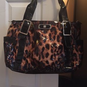 PRICE REDUCED: NY&Co leopard print handbag