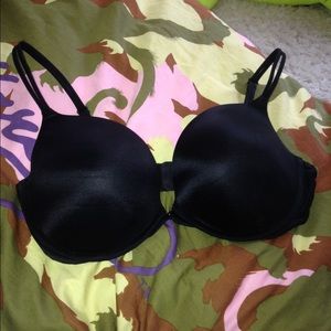 Black VS bra