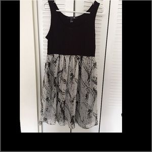 Black and White Dress