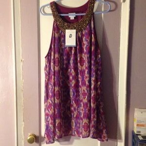 Multicolored color top