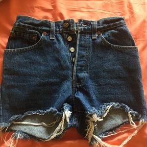 Vintage jean shorts