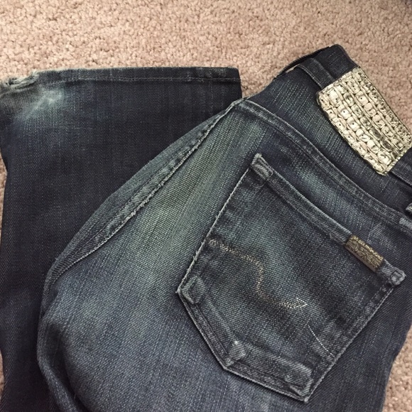 7 for all mankind highrise bootcut size 25 jeans