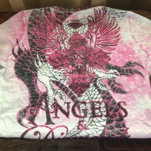 Angels and diamonds tee shirt from buckle