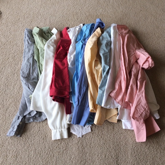 11 Long Sleeve Button Up Bundle!