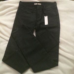 J&Co jeans coated black sz 25