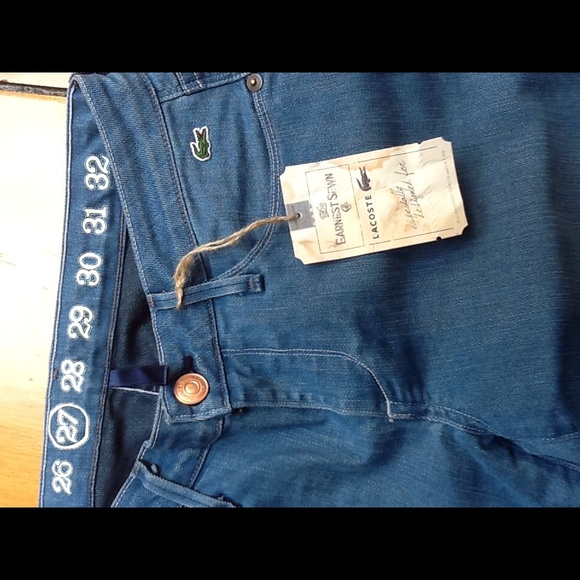 Earnest Sewn + Lacoste Special Collaboration Jeans - Picture 2 of 3