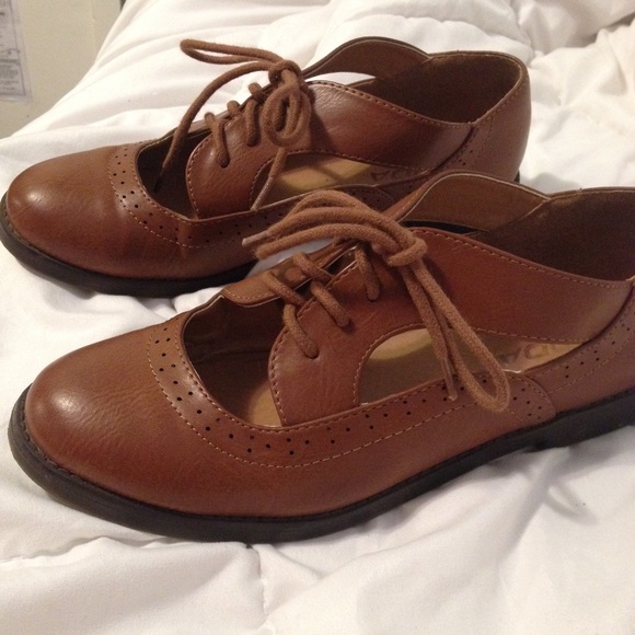 Brown Oxfords