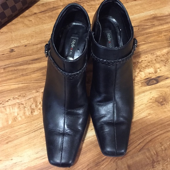 Black booties