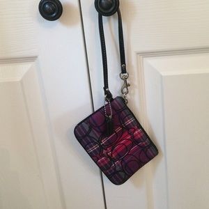 Coach wristlet