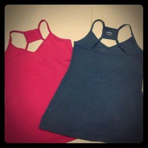 2 Beyond Yoga square back style feminine Yoga top