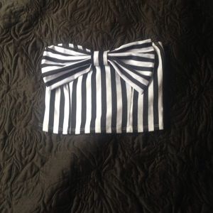 Bow Front Crop Top