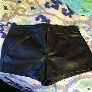 Leather Shorts!!