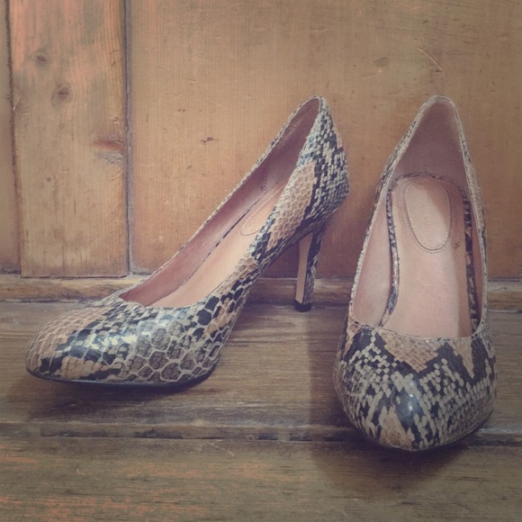 Corso Como Del Snakeskin Pumps