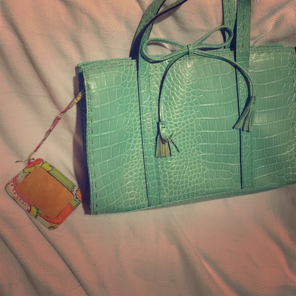 Liz Claiborne limited addition handbag with mirror