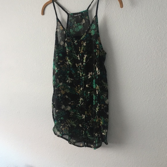 Sheer cami top