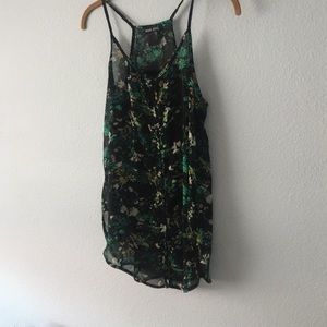 Sheer cami top