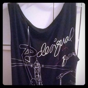 Desigual Barcelona Long Sleeveless Top