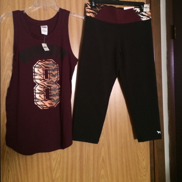 Yoga pants and top