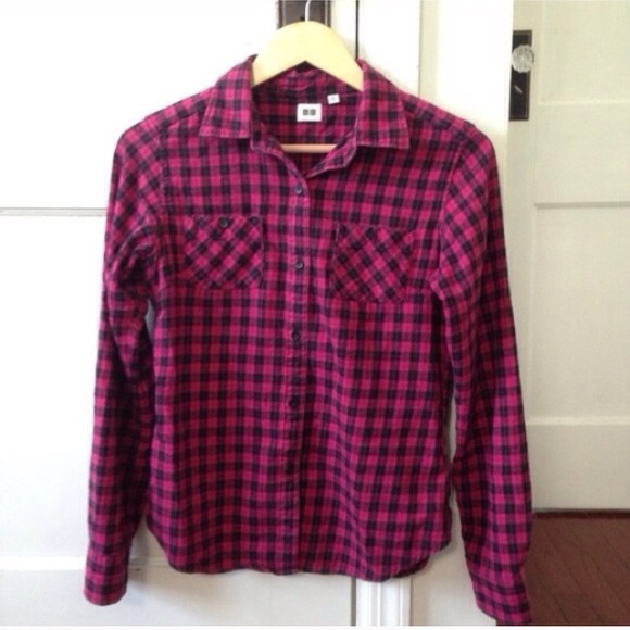 Purple Plaid Shirt
