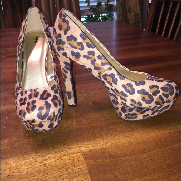 Leopard Heels