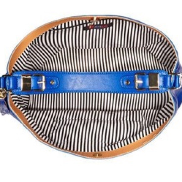 ⬇️Nwt/Just Fab/Large Tote/Cobalt Blu/In VIP LINE/ - Picture 4 of 4