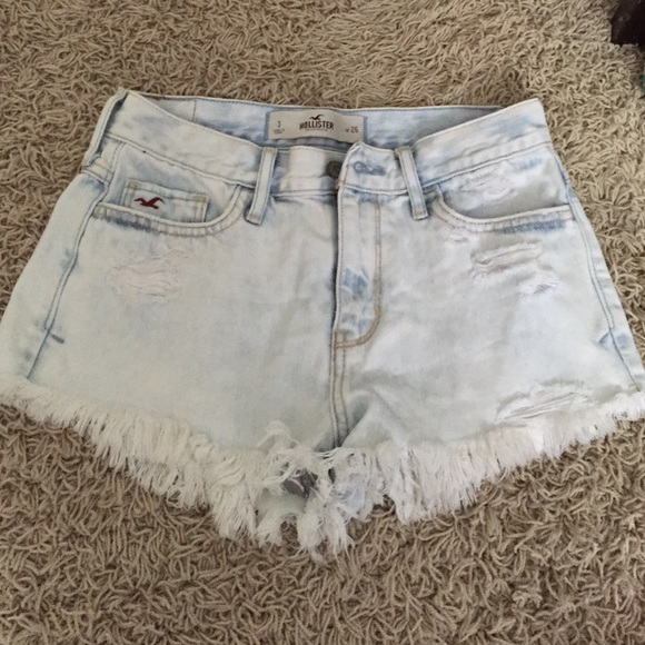 High waisted shorts