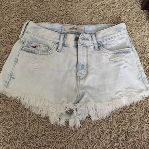 High waisted shorts