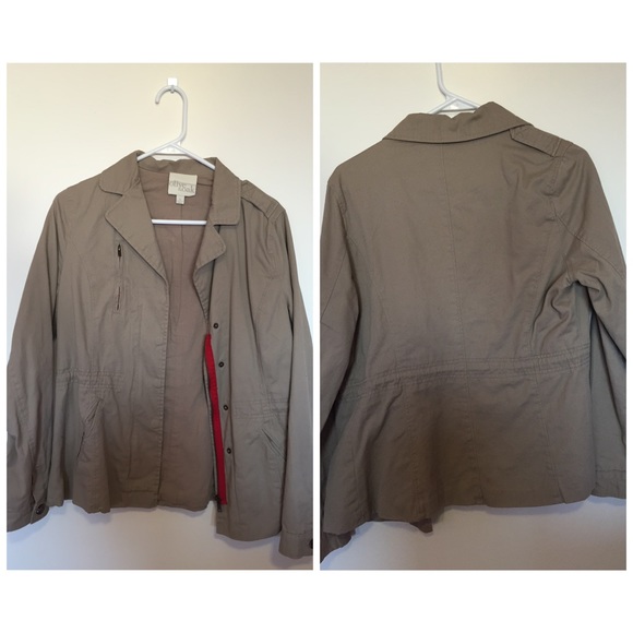Olive & Oak Outerwear Zipper Jacket Size Small