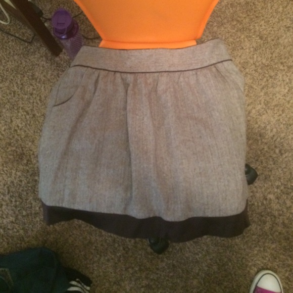 Brown Maurice's Stretchy skirt