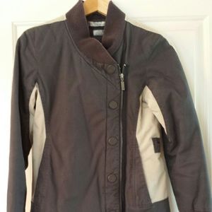 Grey and cream jacket