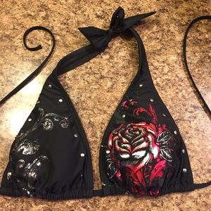 Crash and Burn Bikini top