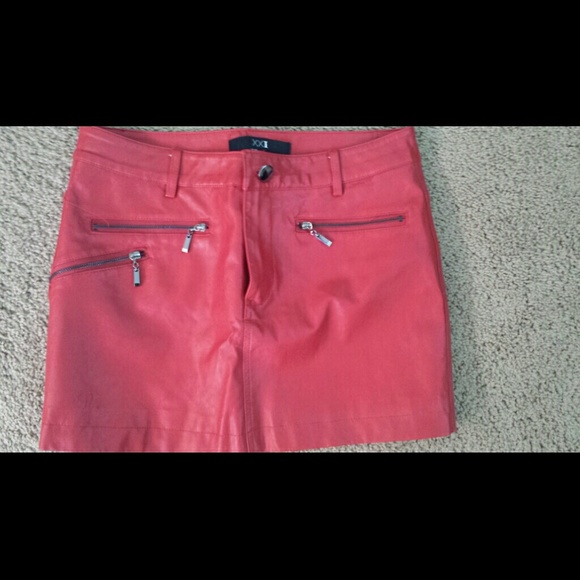 Rocker mini skirt