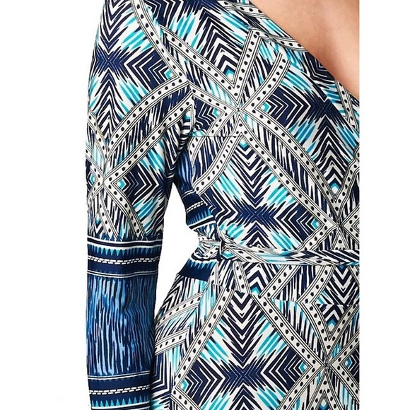 Long Maxi Wrap Dress - Picture 3 of 3