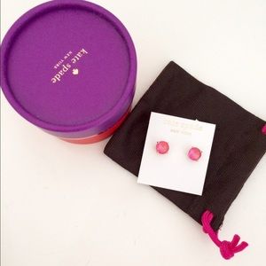 SOLD Kate Spade Pink Studs