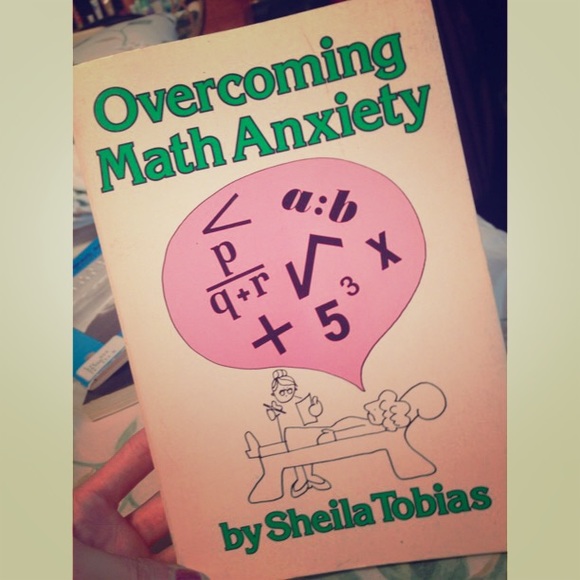 Overcoming math anxiety book! almost 300 pages