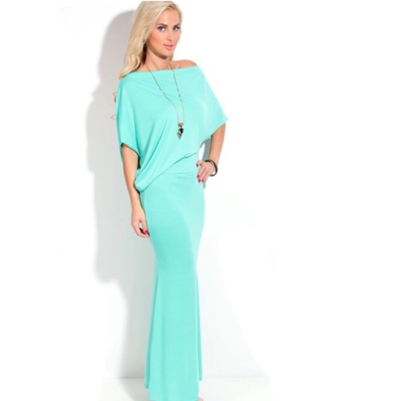 🌺Maxi Dress-Mint🌺 - Picture 2 of 4