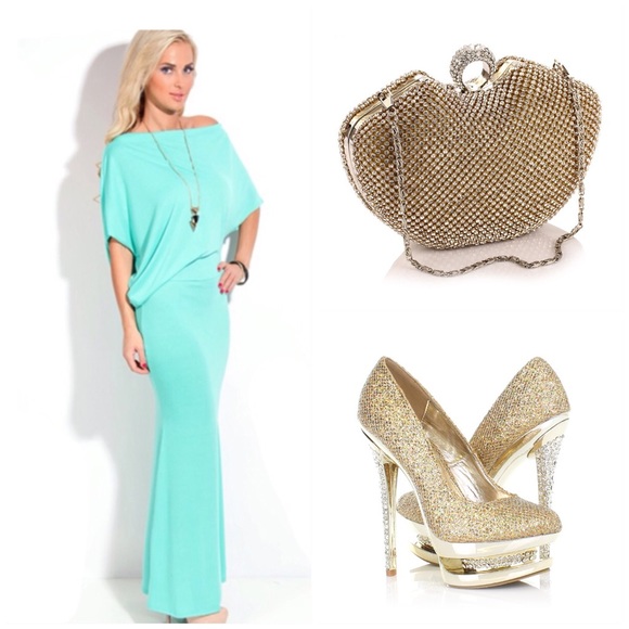 🌺Maxi Dress-Mint🌺 - Picture 4 of 4