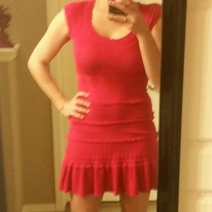 BCBG red dress