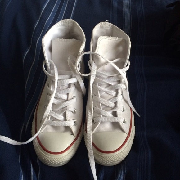 White High Top Converse