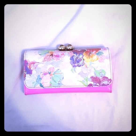 Ted Baker London Treasured Orchid Crystal Wallet