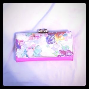 Ted Baker London Treasured Orchid Crystal Wallet