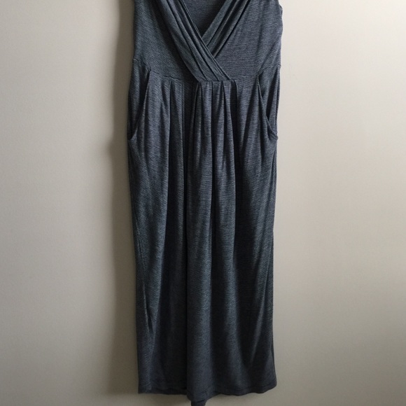 Sold - BCBGirls Blue and White Striped Dress - Picture 2 of 3